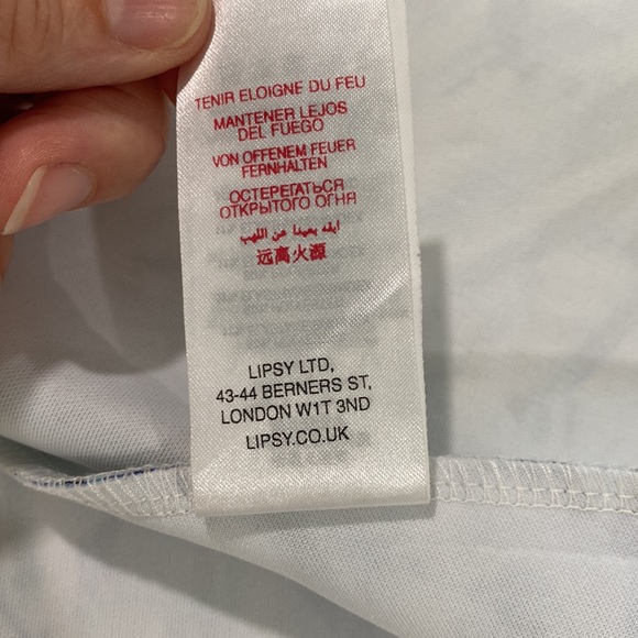 Lipsy London Neoprene circle skirt skater dress fitted bodice - Picture 11 of 15